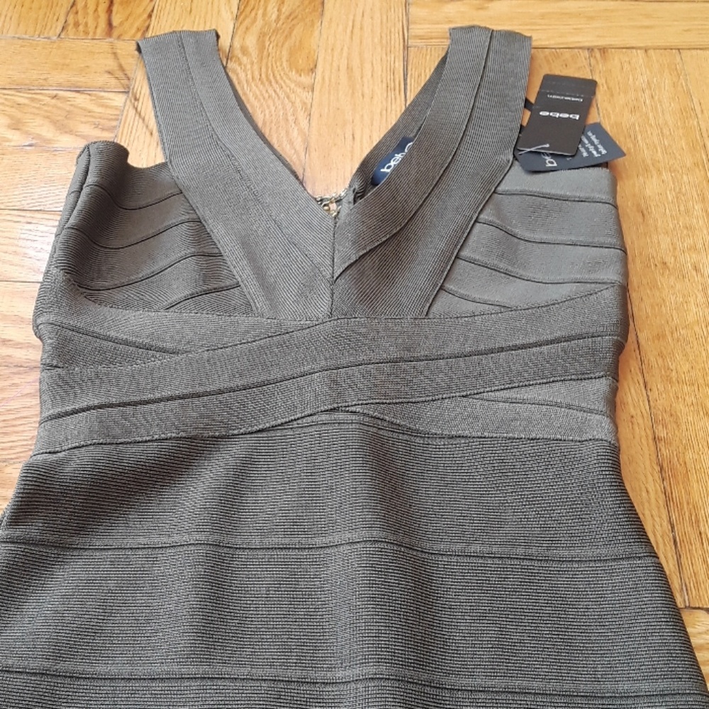 Bebe Bandage Dress Bodycon XS - Picture 3 of 8
